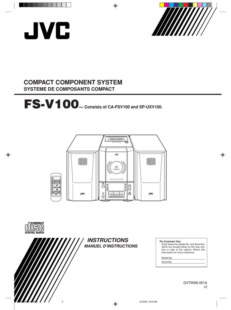 JVC FS-V100 User manual