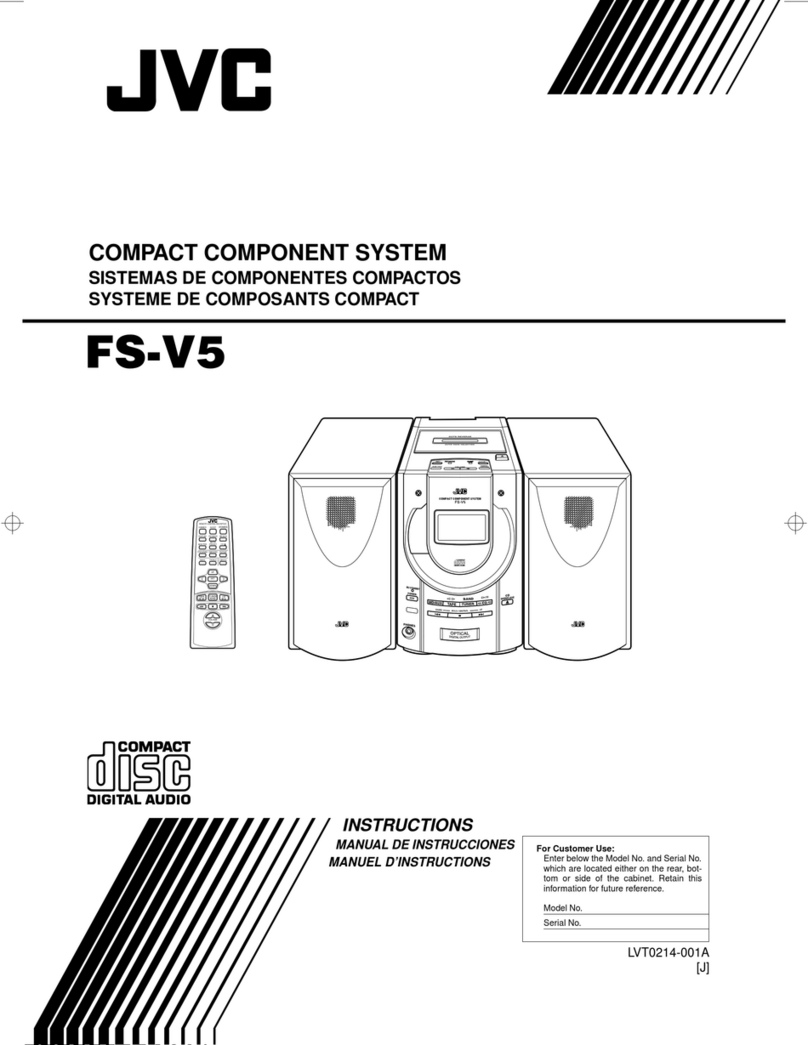 JVC FS-V5 User manual