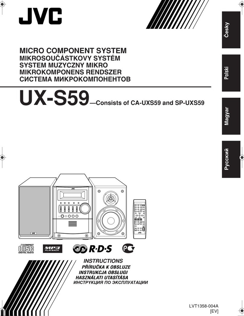 JVC UX-S59 Manual