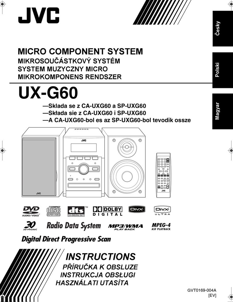 JVC UX-G60 Manual