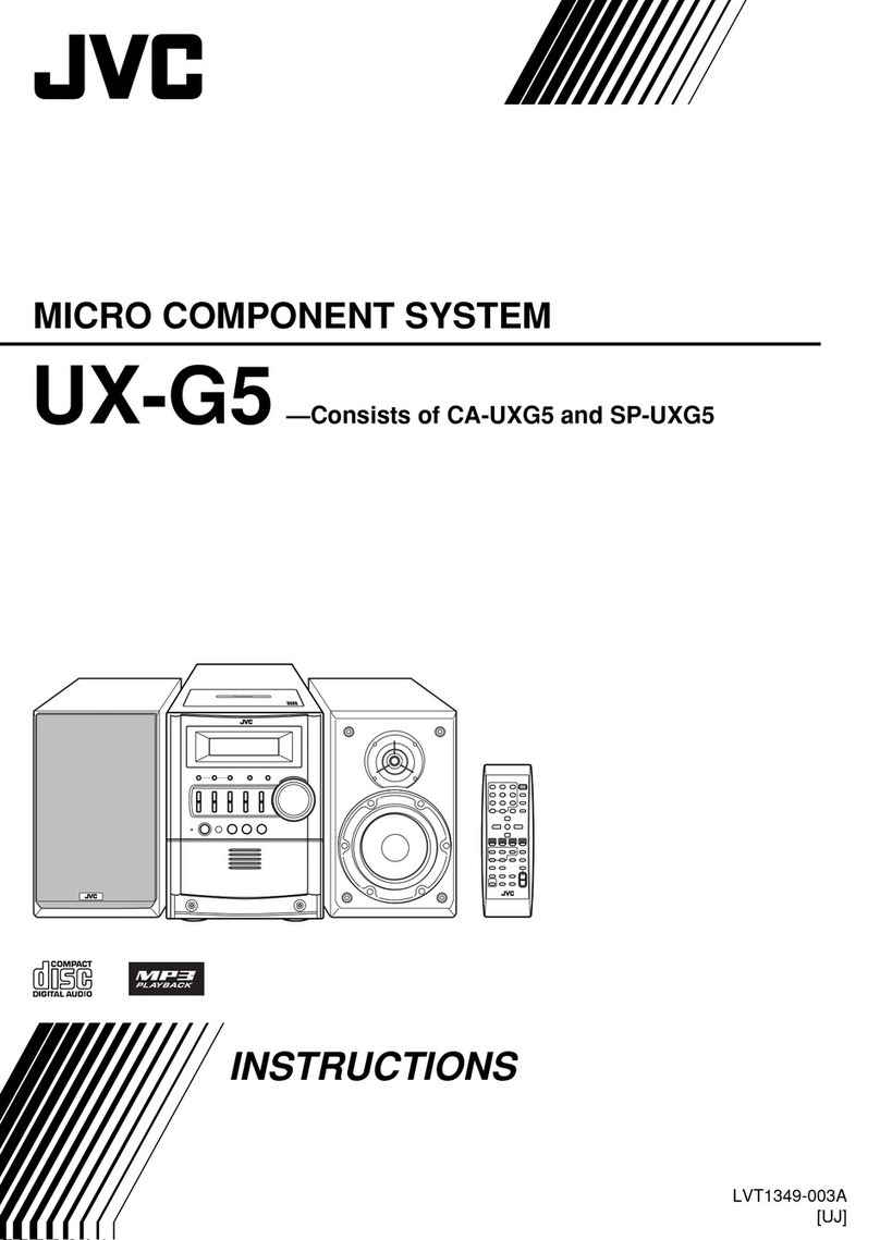 JVC UX-G5 User manual