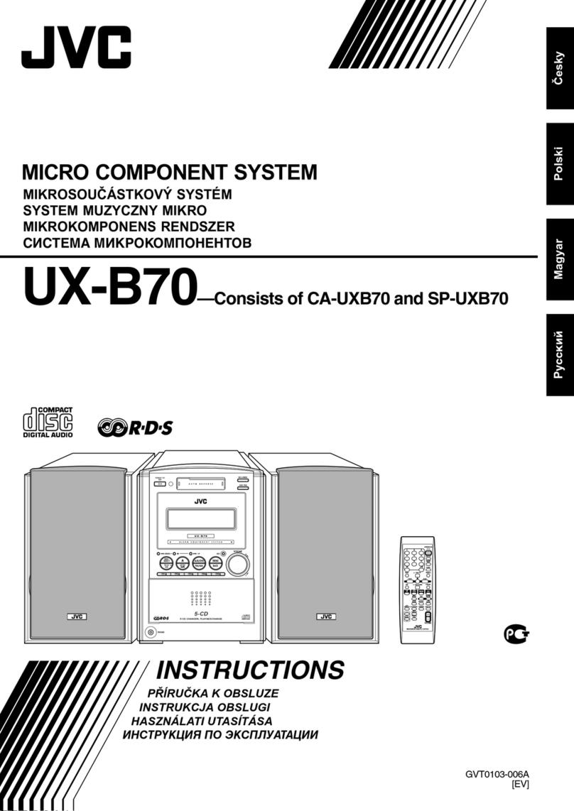 JVC UX-B70 Manual