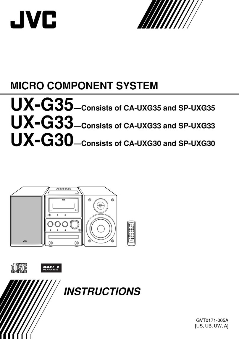 JVC UX-G30UW User manual