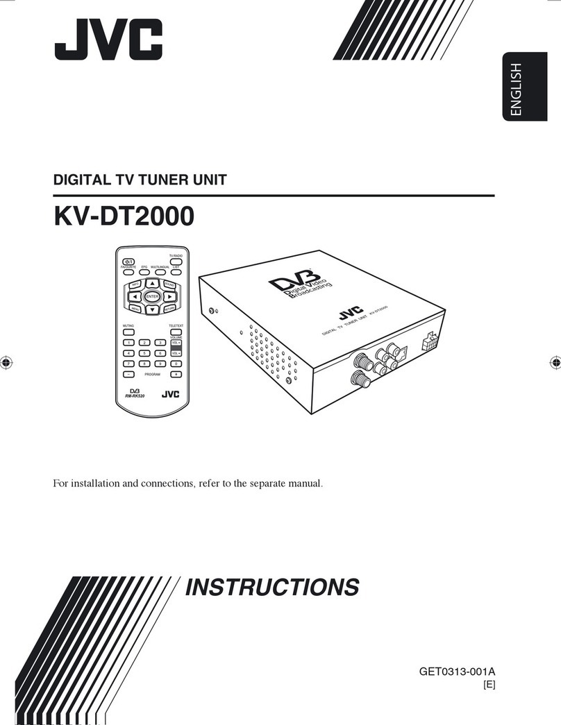 JVC KV-DT2000 instructions