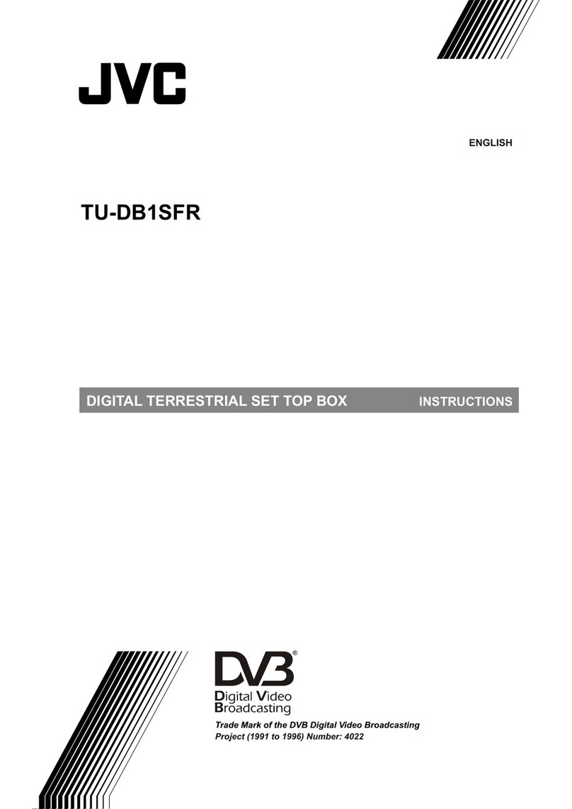 JVC TU-DB1SFR User manual