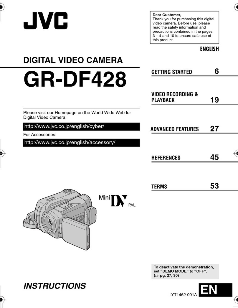 JVC GR-DF428 User manual