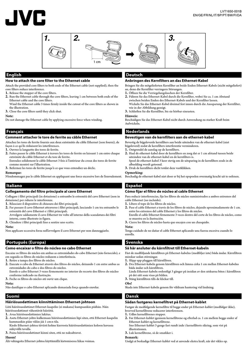 JVC LVT1650-001B User manual