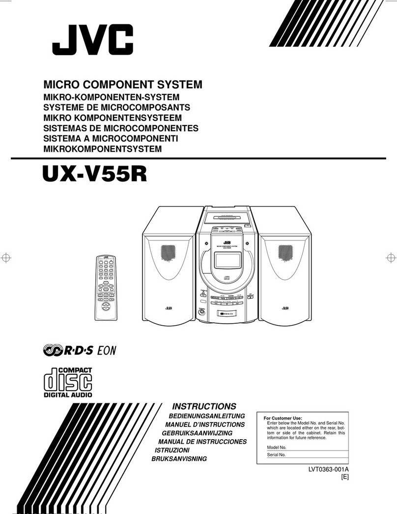 JVC UX-V55R User manual