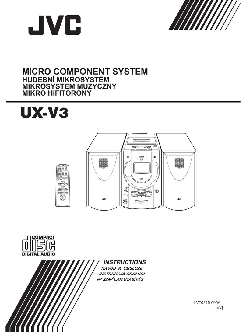 JVC UX-V3R NAVOD K OBSLUZE