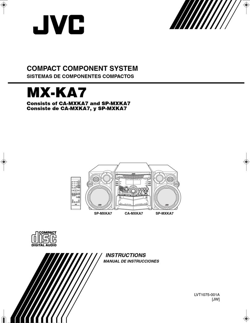 JVC MX-KA7 Series User manual