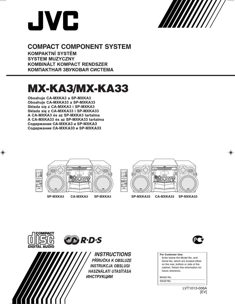 JVC MX-KA3 - Mini Shelf System JVC MX-KA3 - Mini Shelf System