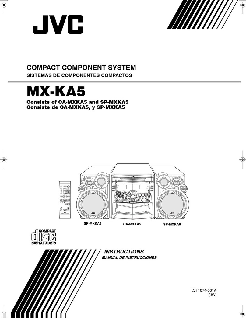 JVC MX-KA5JW User manual