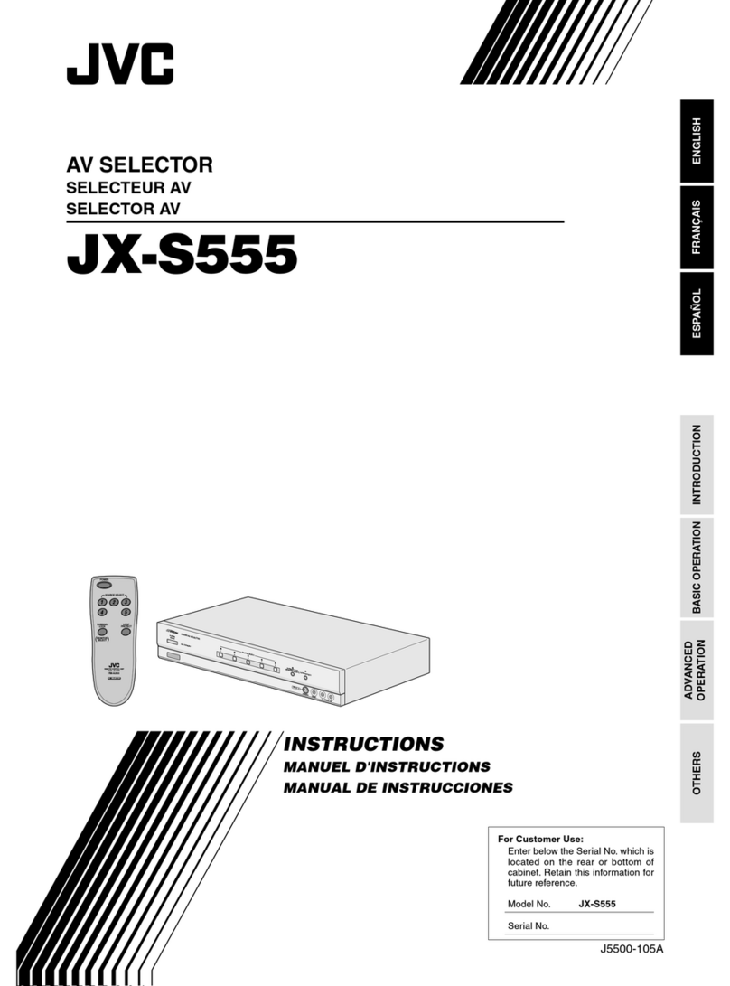 JVC JX-B555 User manual