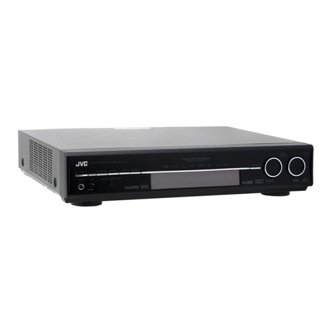 JVC RX-D412B User manual