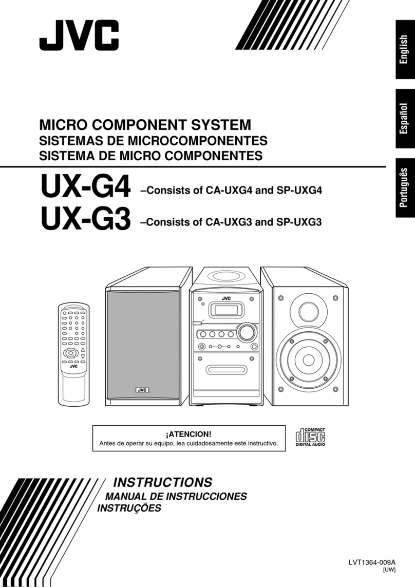 JVC UX-G3 User manual