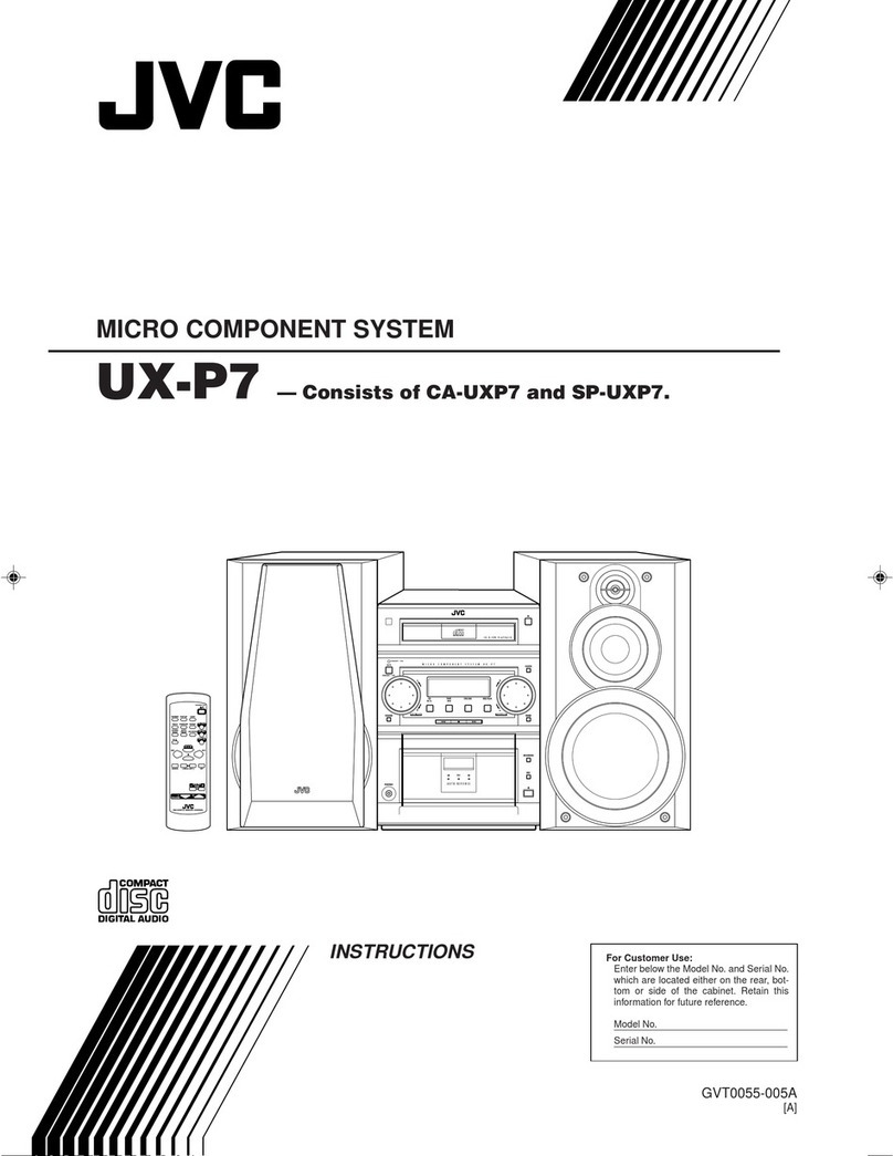 JVC UX-P7 User manual