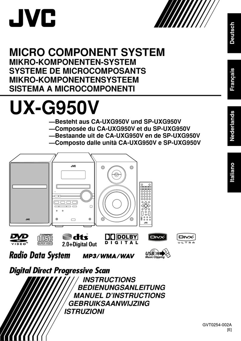 JVC UX-G950V User manual