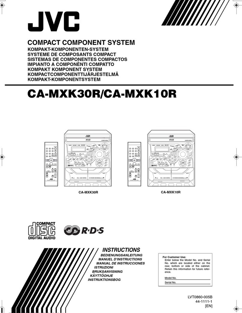 JVC CA-MXK10R Bedienungsanleitung