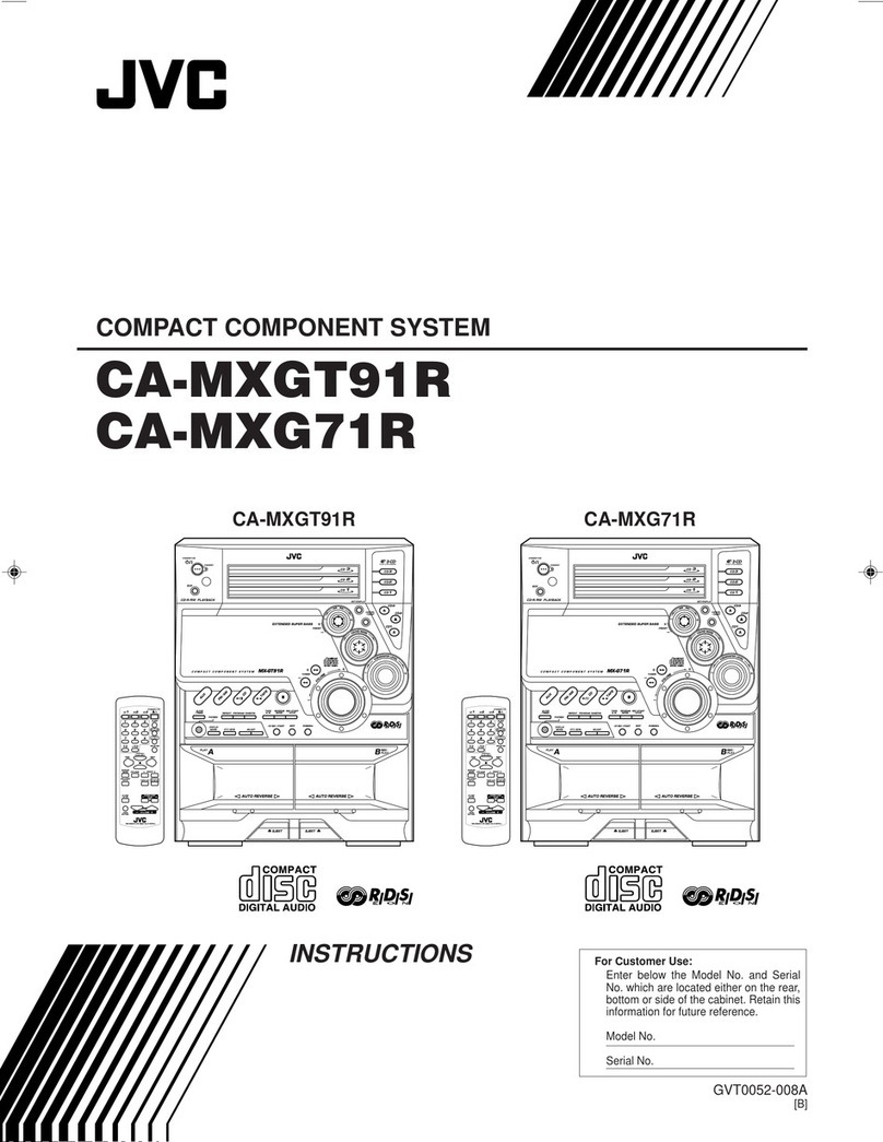 JVC CA-MXGT91R instructions