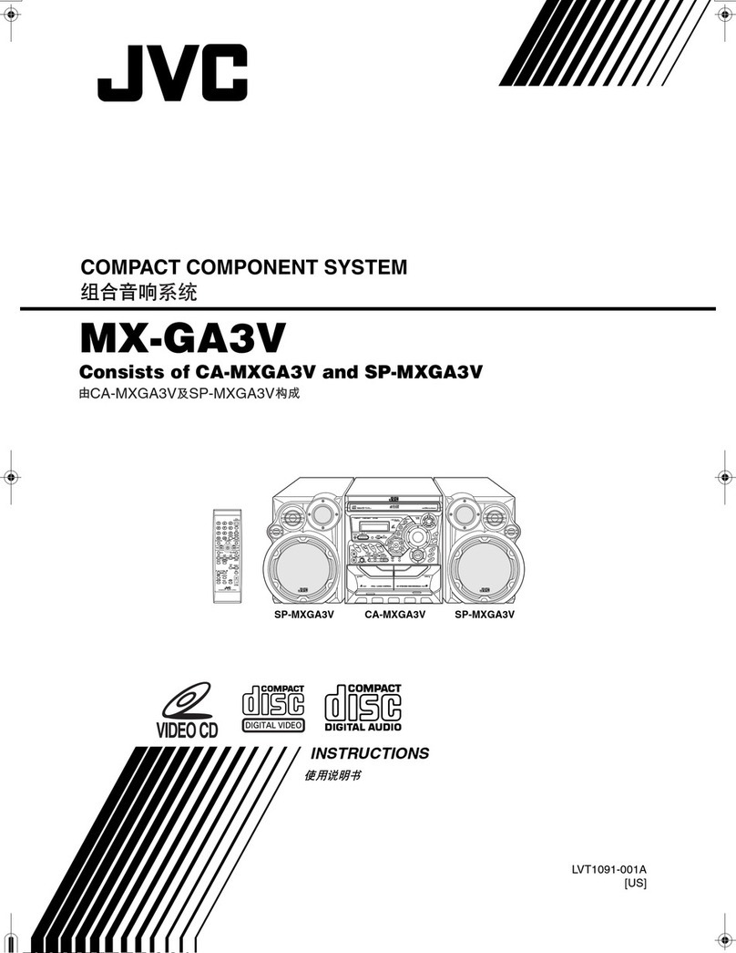 JVC CA-MXGA3V User manual