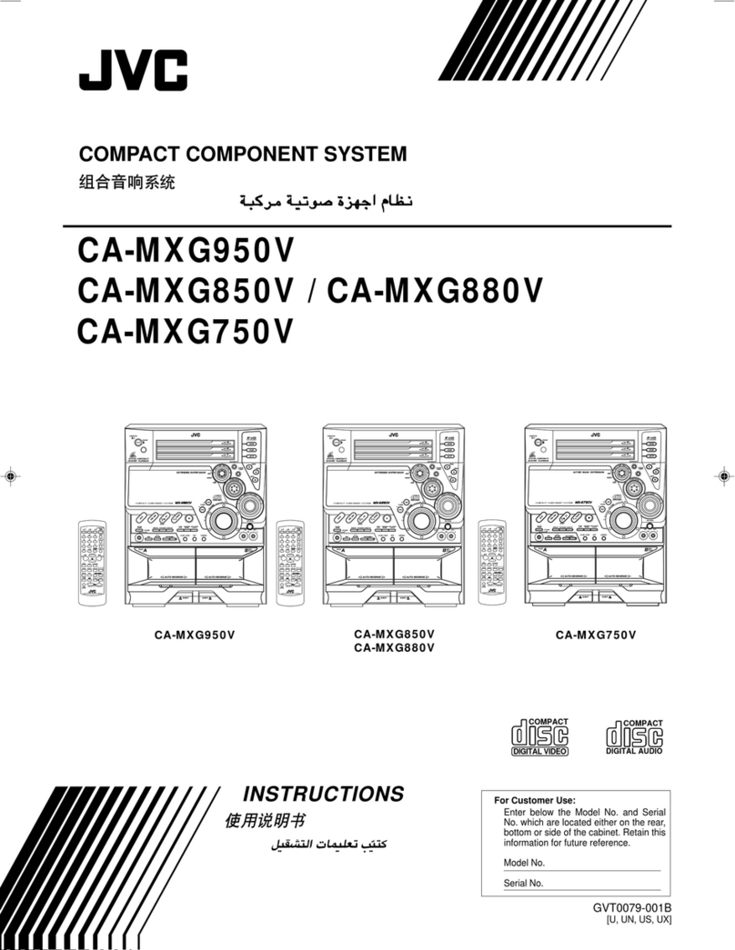 JVC CA-MXG950V instructions