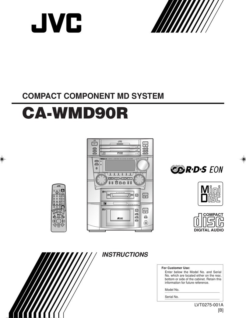 JVC CA-WMD90R User manual