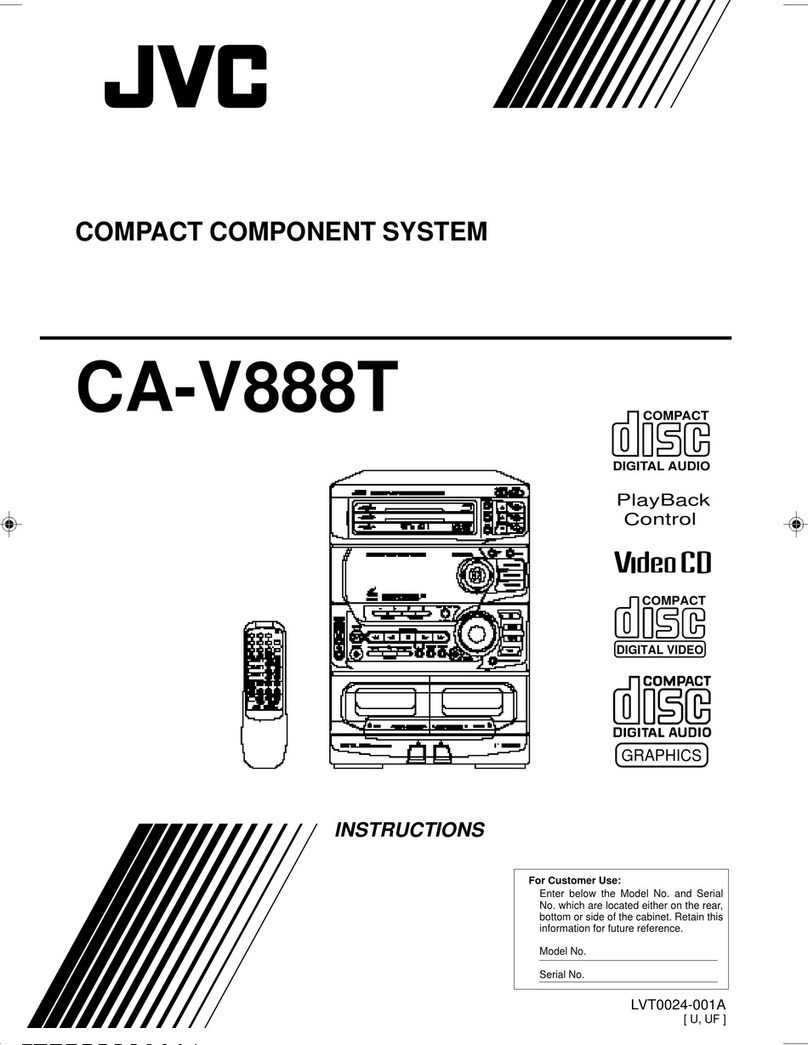 JVC CA-V888T User manual