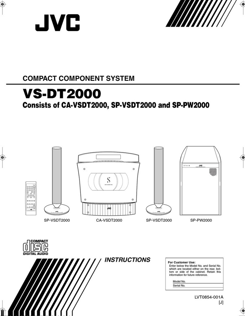 JVC CA-VSDT2000 User manual