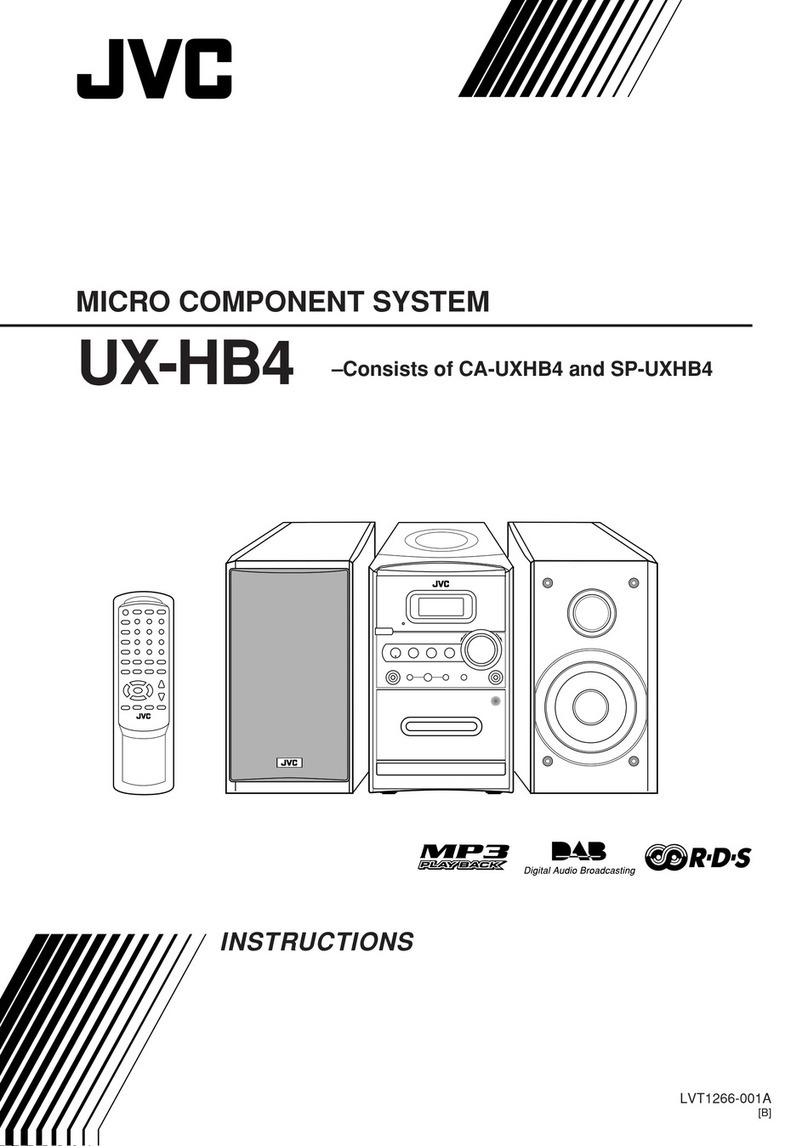 JVC CA-UXHB4 User manual