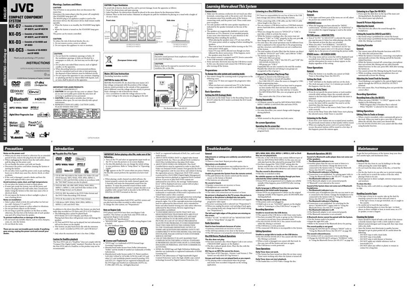 JVC 0409WMKMDWJMM instructions