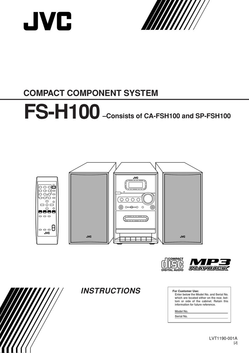 JVC CA-FSH100 User manual