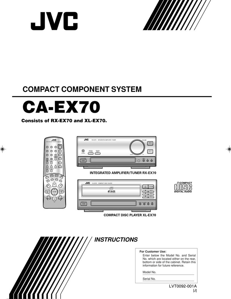 JVC CA-EX70 User manual