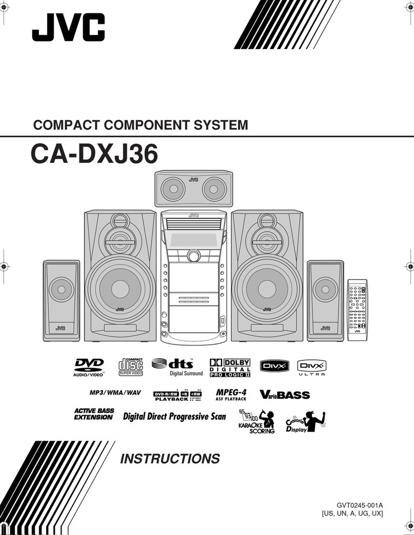 JVC CA-DXJ21 User manual