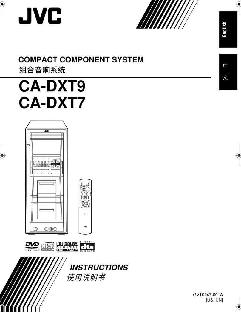 JVC CA-DXT7 User manual