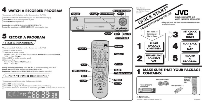 JVC HR-VP48U User manual