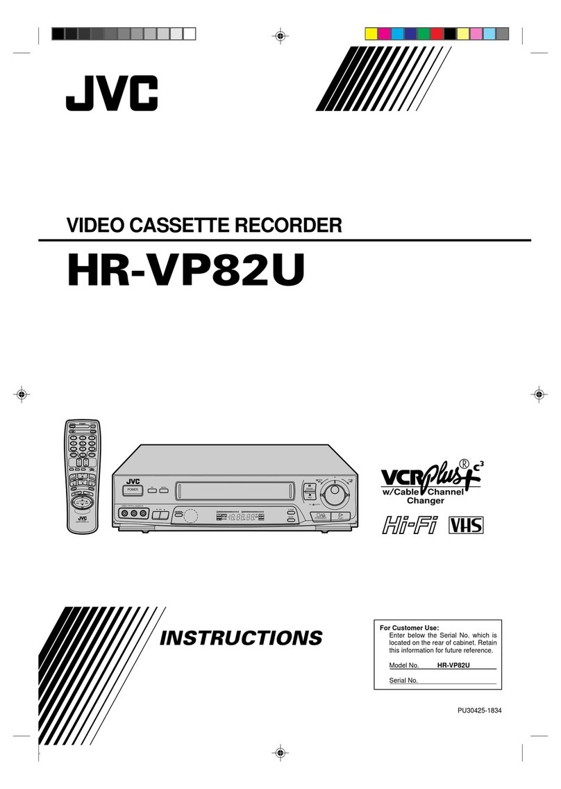 JVC HR-VP82U User manual