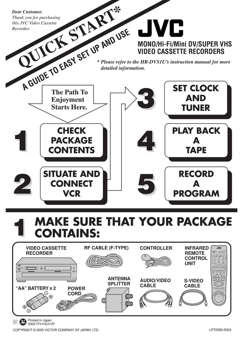 JVC HR-DVS1MS User manual