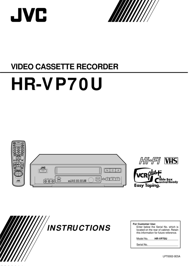 JVC HR-VP70U User manual