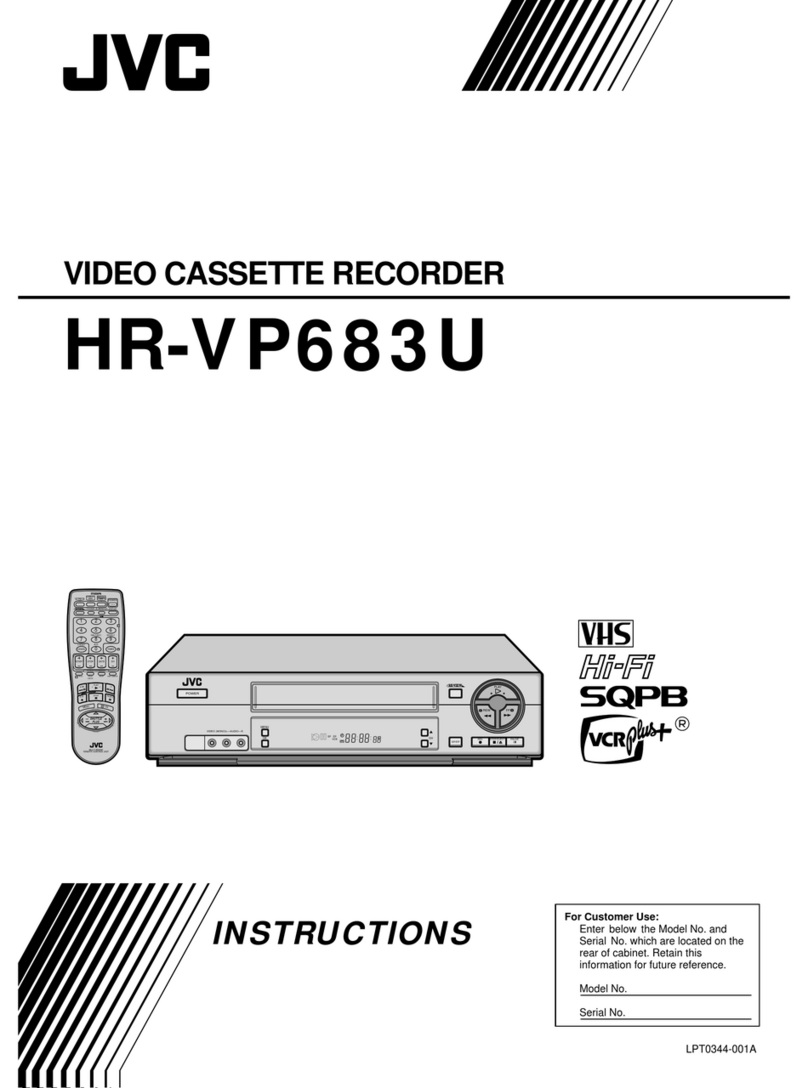 JVC HR-VP683U User manual