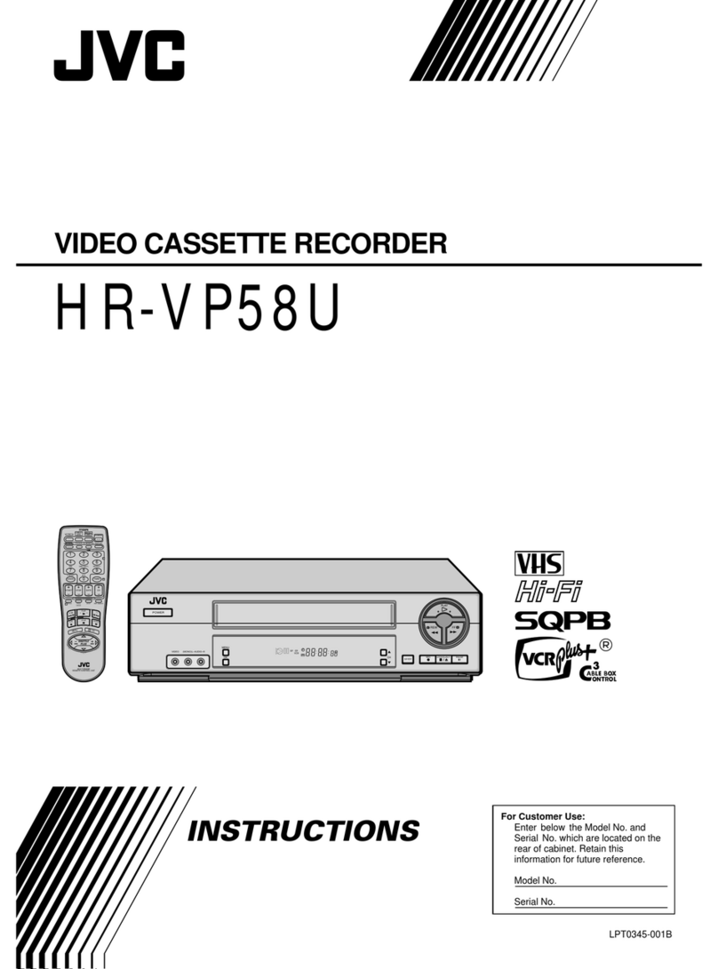 JVC LPT0345-001B User manual