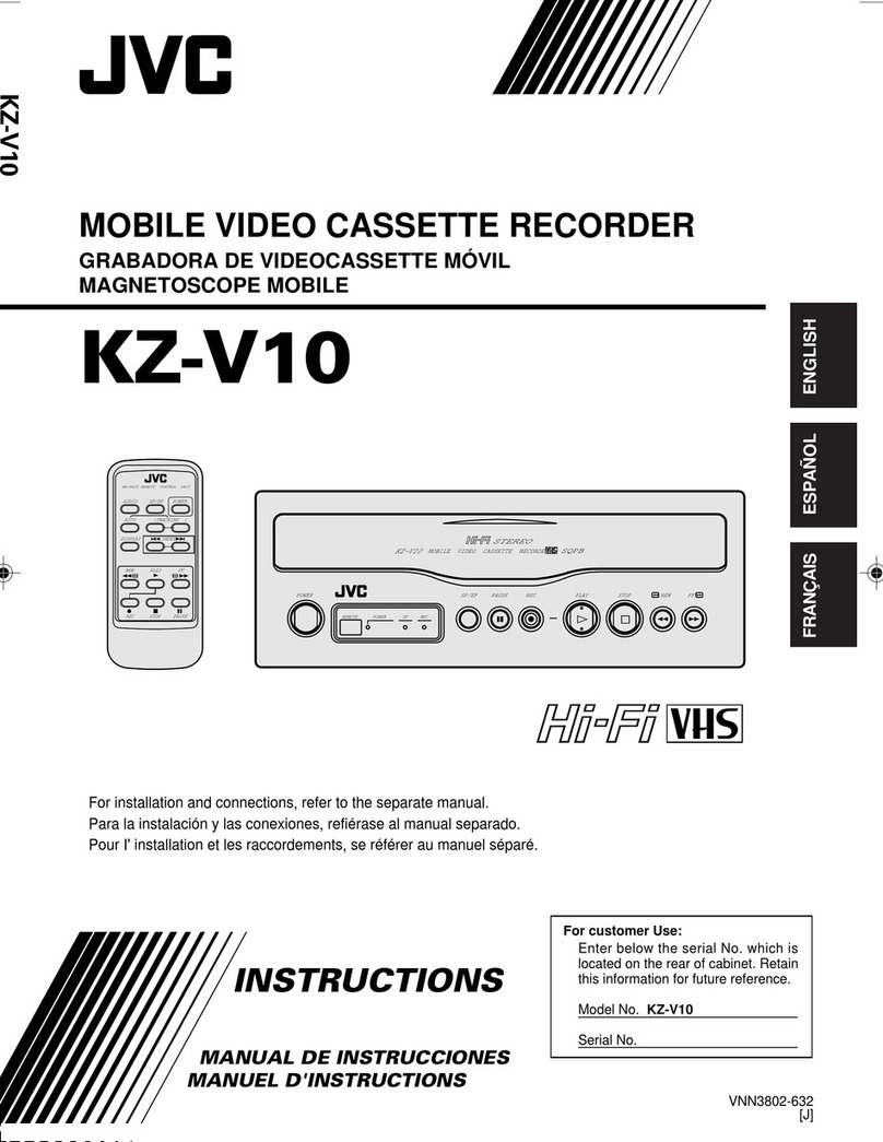 JVC KZ-V10 User manual