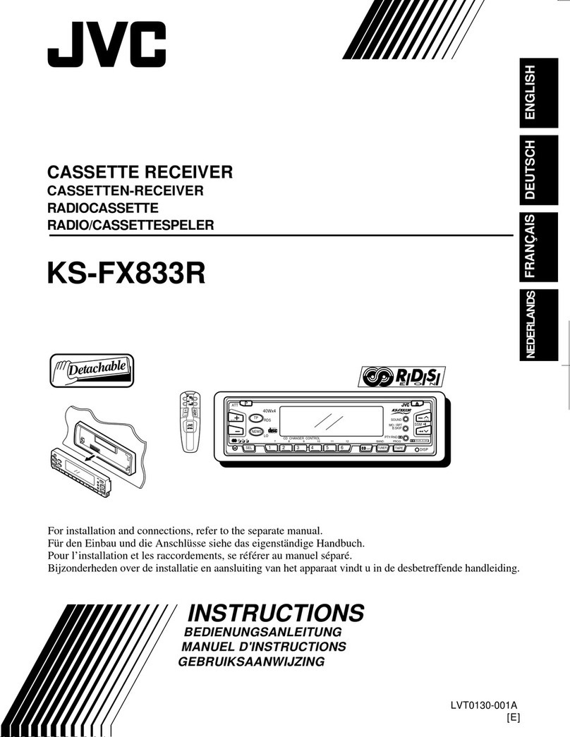 JVC KS-FX833R User manual