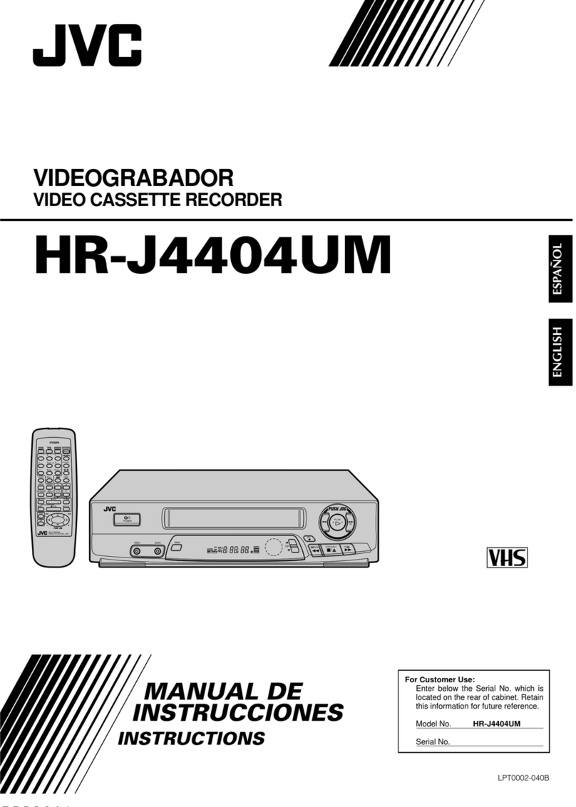 JVC InHR-J4404UM User manual