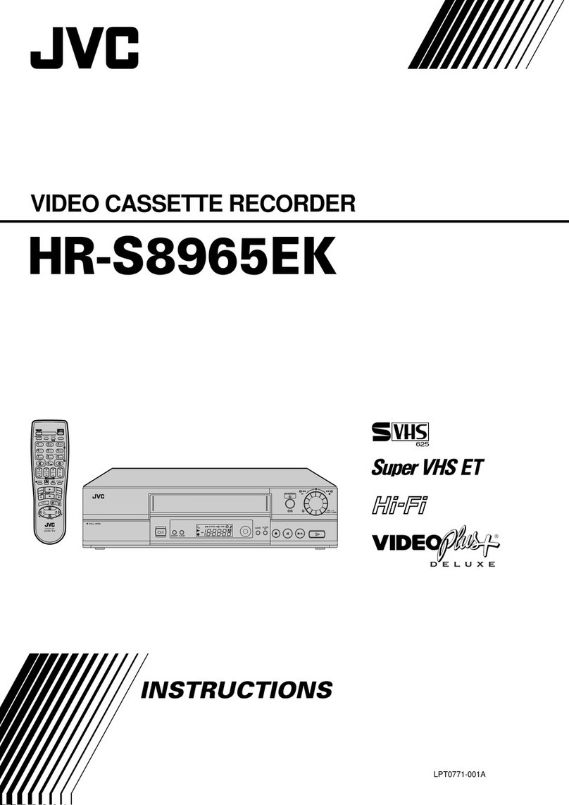 JVC HR-S8965EK User manual