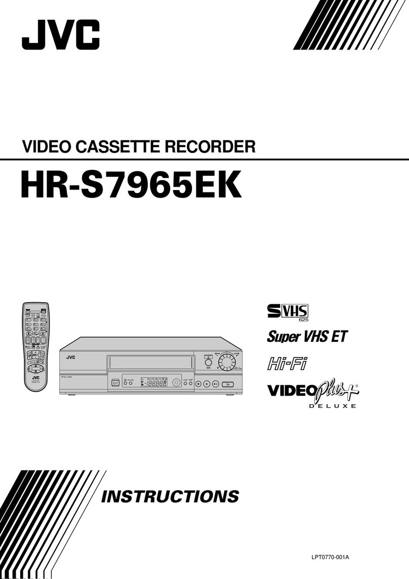 JVC HR-S7965EK User manual