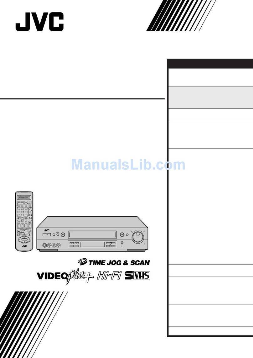 JVC HR-S8600EK User manual