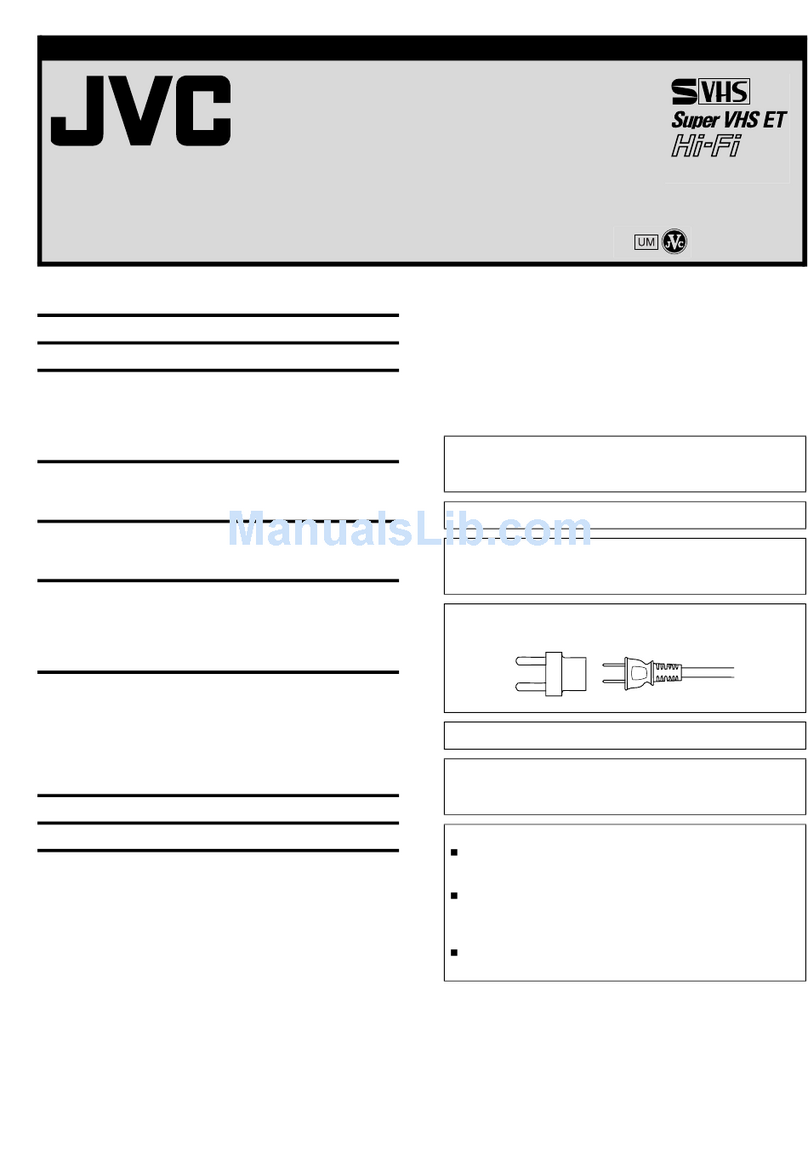 JVC HR-S8010UM User manual
