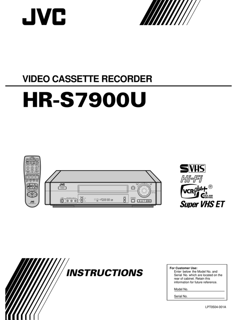 JVC HR-S7900U User manual