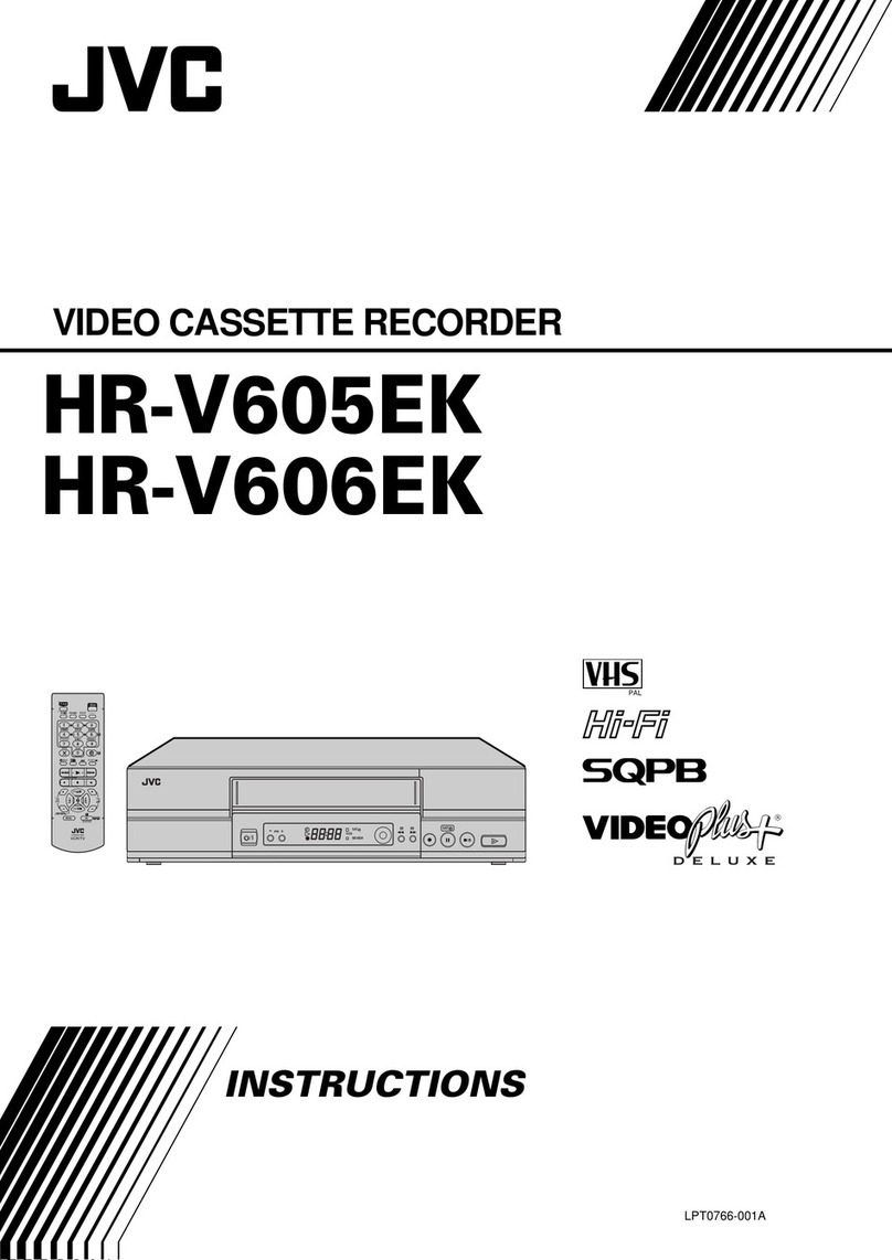 JVC HR-V606EK User manual
