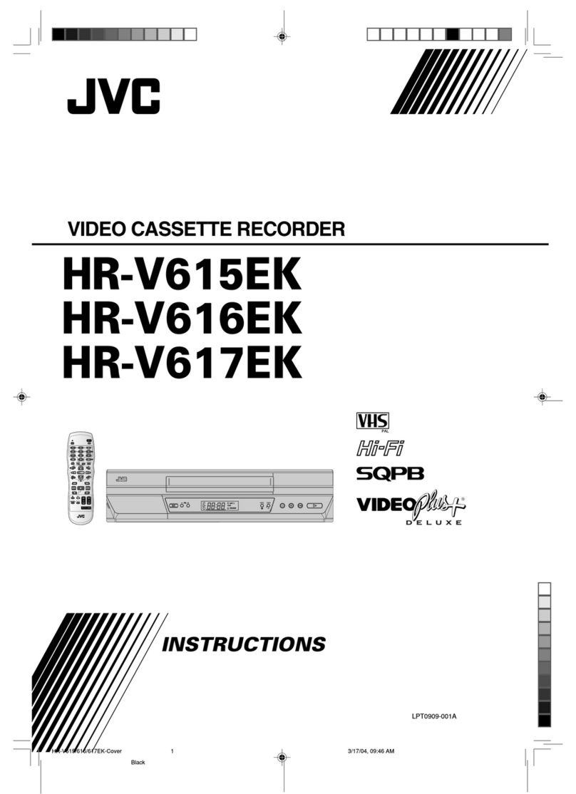 JVC HR-V616EK User manual